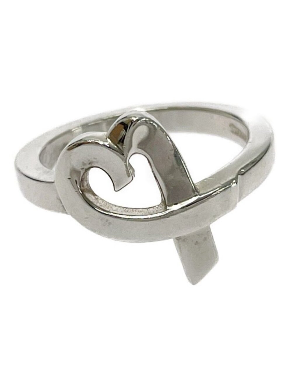 Tiffany & Co Silver Loving Heart Ring